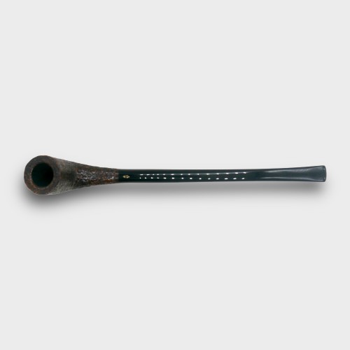 Savinelli Churchwarden 404 Brownblast Bent Fishtail Pipe (SAV2134)