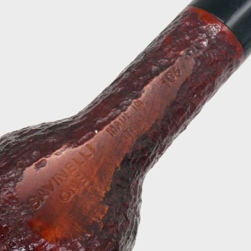 Savinelli ONE Starter Kit Rustic Dark Brown 106 Straight 6mm Pipe (SAV2138)