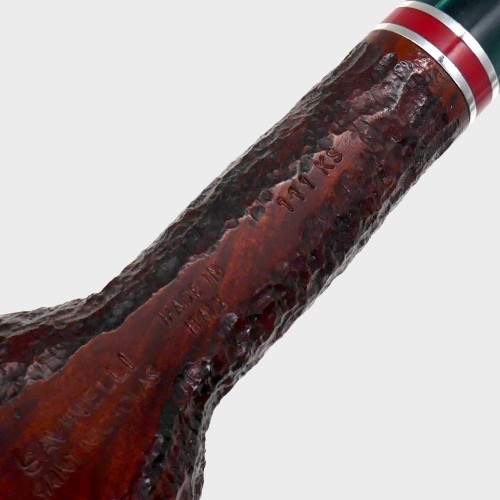 Savinelli St Nicholas 2026 Christmas 111 KS 6mm Fishtail Pipe (SAV2142)