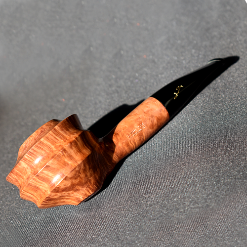 Savinelli Autograph 8 Smooth 6mm Fishtail Pipe (SAV767)