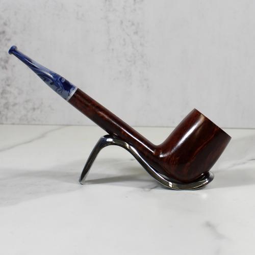 Savinelli Oceano Burgundy 804 Smooth Straight Billiard 6mm Pipe (SAV925) (End of Line)