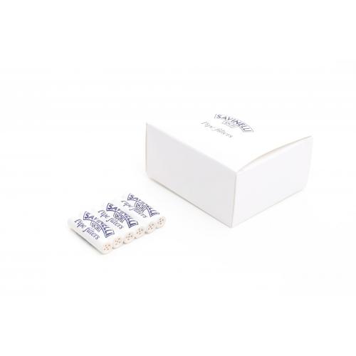 Savinelli 9mm Carbon Pipe Filters - 30 Pack