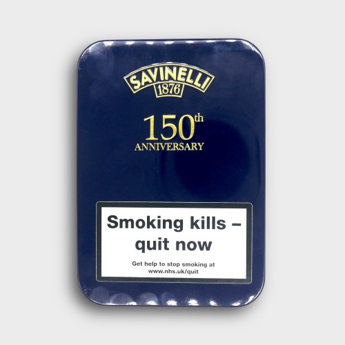 Savinelli 150th Anniversary Limited Edition Pipe Tobacco 100g Tin