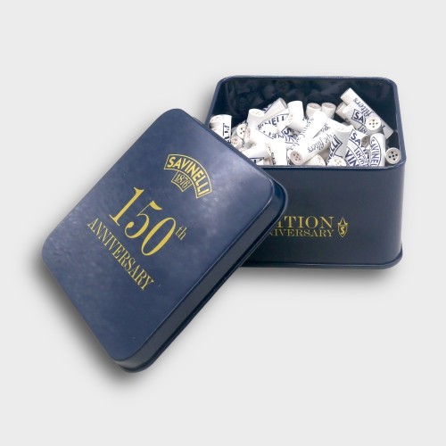 Savinelli 9mm Roma Carbon Pipe Filters - 100 Pack