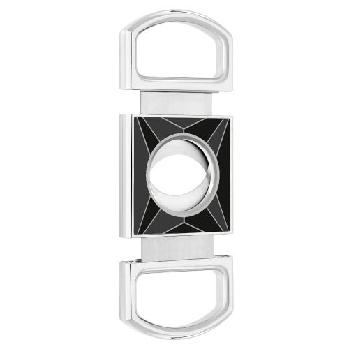 ST Dupont Cigar Cutter - Fire X - Black & Chrome