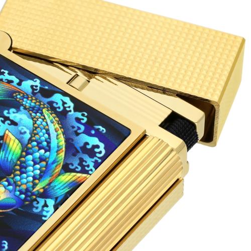 ST Dupont Lighter - Ligne 2 - Golden Koi Fish