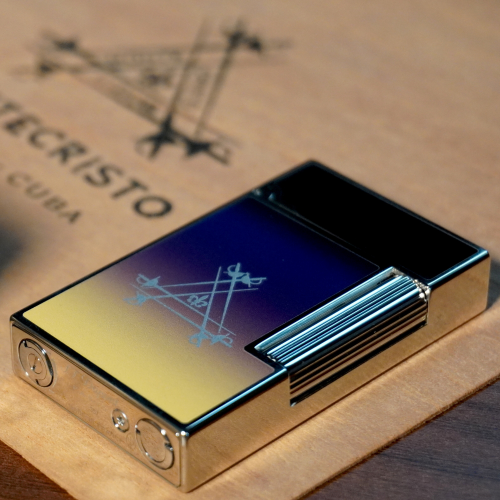ST Dupont Lighter - Ligne 2 - Cling La Nuit Montecristo Limited Edition