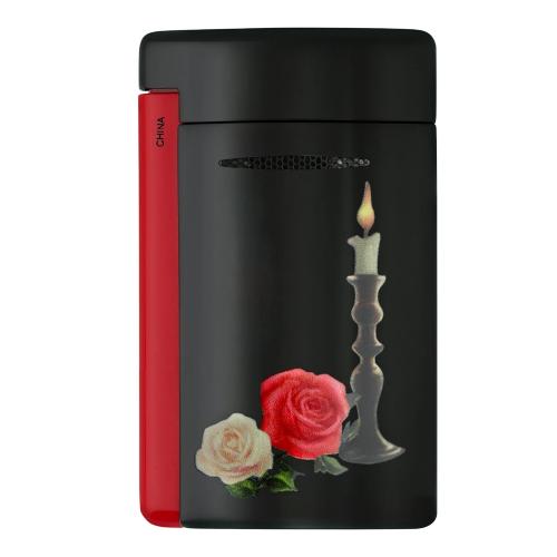 ST Dupont Lighter - Minijet - Memento Mori Black (Discontinued)