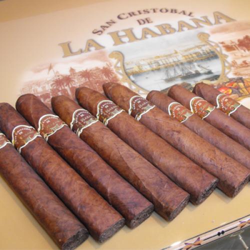 San Cristobal Humidor and Sampler Pack - 9 cigars