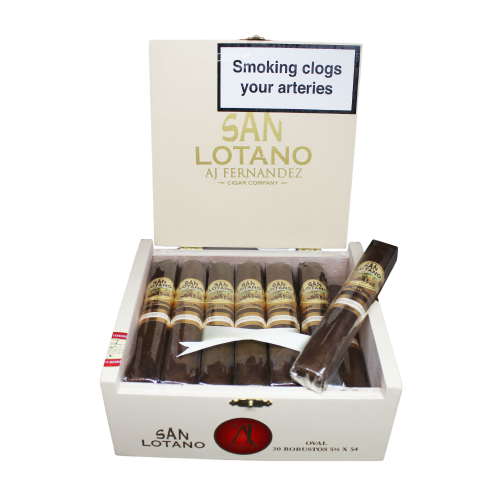 San Lotano by AJ Fernandez Oval Robusto Cigar - Box of 20