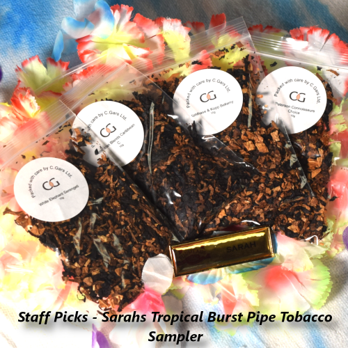 Staff Picks - Sarahs Tropical Burst Pipe Tobacco Sampler - 40g