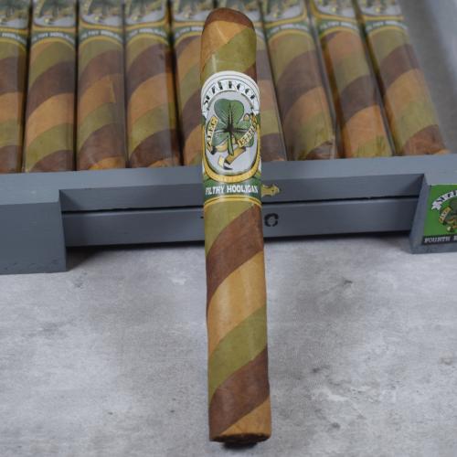 Alec Bradley Black Market Filthy Hooligan Barber Pole Toro Limited Edition 2022 Shamrock Cigar - 1 Single