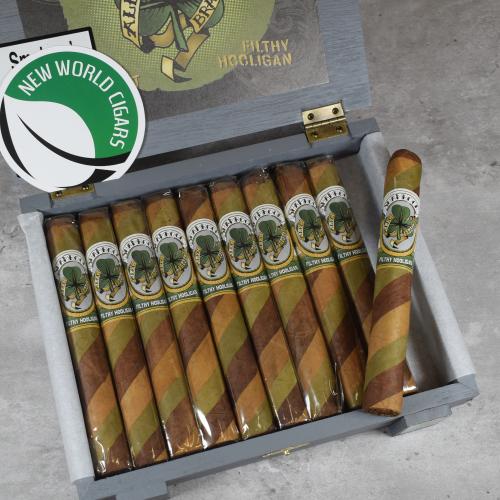 Alec Bradley Black Market Filthy Hooligan Barber Pole Toro Limited Edition 2022 Shamrock Cigar - Box of 10