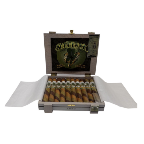 Alec Bradley Black Market Filthy Hooligan Barber Pole Toro Limited Edition 2025 Shamrock Cigar - 1 Single