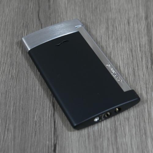 ST Dupont Lighter - Slim 7 Flat Flame Torch - Matt Black Finish