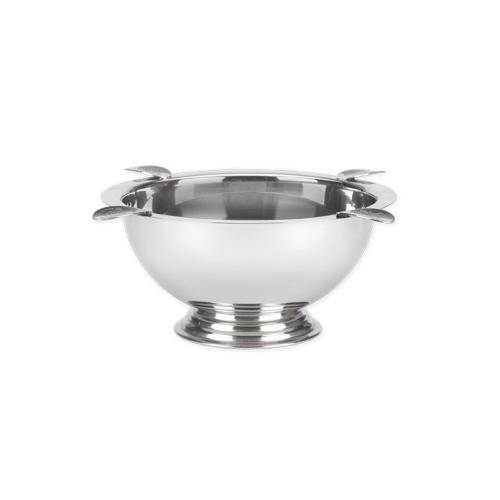 Stinky Cigar Ashtray - Big Bowl Original - Stainless Steel Four Cigar Rest