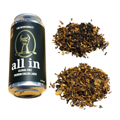 Summer Solstice Pipe Tobacco Sampler - 2 x 10g & All In Alcohol Free Lager