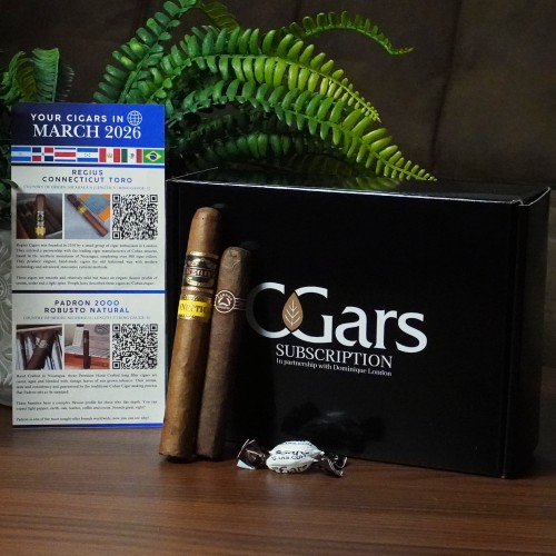 A Taste of the New World Monthly Cigar Subscription