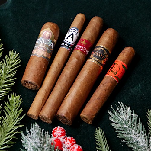 The Nice List Christmas Cigar Sampler - 5 Cigars