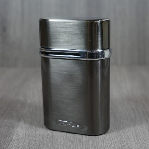 Vector Thundra - Triple Torch Table Lighter - Gunmetal - End of Line