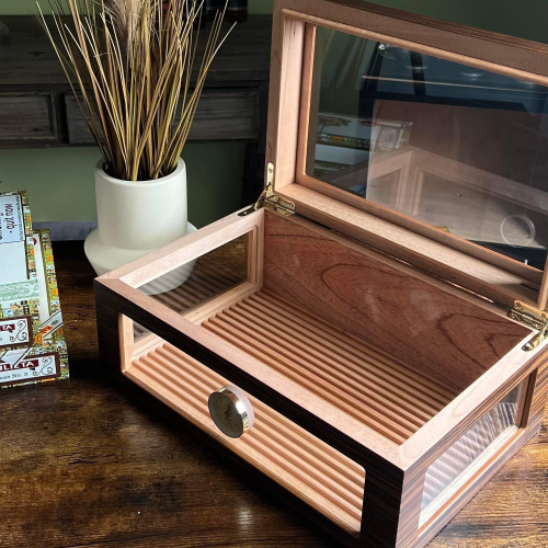 Adorini Treviso Grande Deluxe Cigar Humidor - 100 Cigar Capacity (AD057)