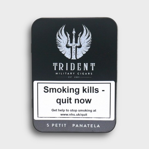 Trident Military Cigars The Trident Petit Panatela Cigar - Tin of 5