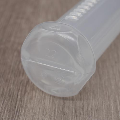 Plastic Single Cigar Tube (52 Ring Gauge)