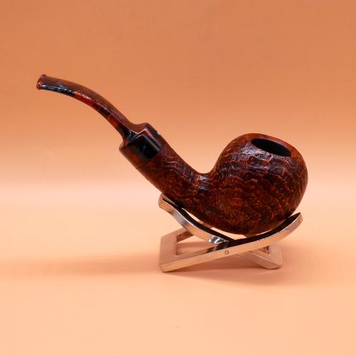Vauen Harlekin 513 Rustic 9mm Filter Fishtail Pipe (VA1402)
