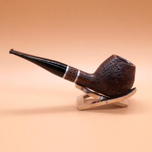 Vauen Timber 531 Sandblasted 9mm Filter Fishtail Pipe (VA1499)