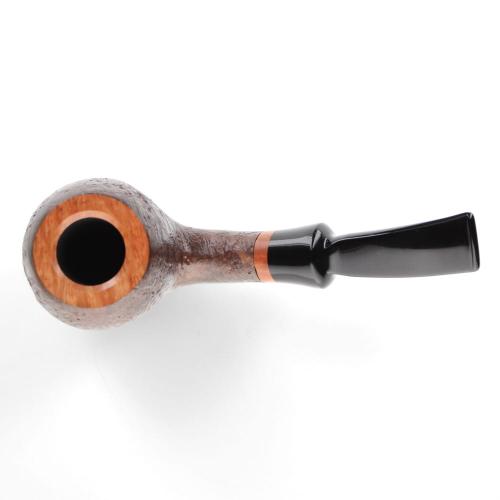 Vauen Mokka 5277 Sandblast Bent 9mm Filter Fishtail Pipe (VA1605)