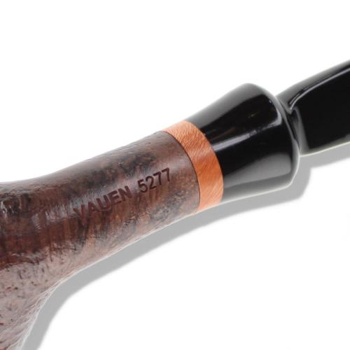 Vauen Mokka 5277 Sandblast Bent 9mm Filter Fishtail Pipe (VA1605)