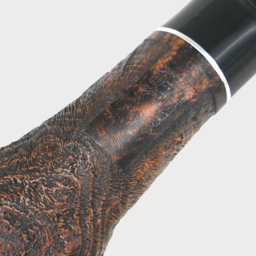 Vauen Maximus 581 Sandblast 9mm Filter Fishtail Pipe (VA1687)
