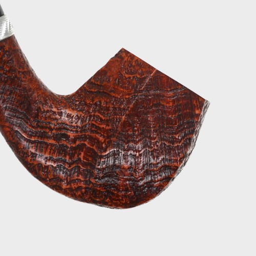 Vauen Troja 506 Sandblast 9mm Filter Fishtail Pipe (VA1693)