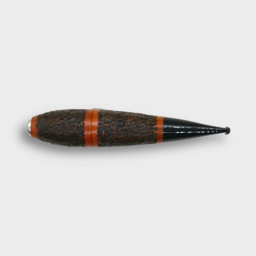 Vauen Zeppelin ZEP Rustic 9mm Filter Fishtail Pipe (VA1736)