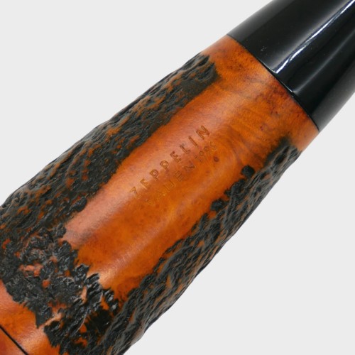 Vauen Zeppelin ZEP Rustic 9mm Filter Fishtail Pipe (VA1737)