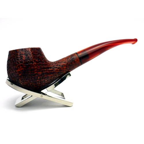Vauen Leopold 5114  Sandblast 9mm Filter Fishtail Pipe (VA379)
