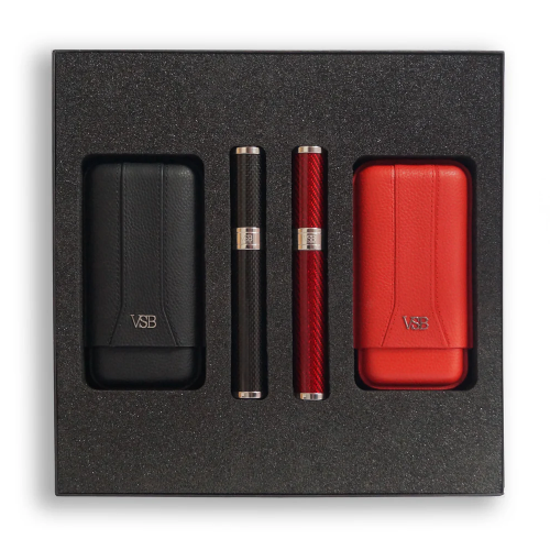 VSB London Black & Red Edition Gift Set