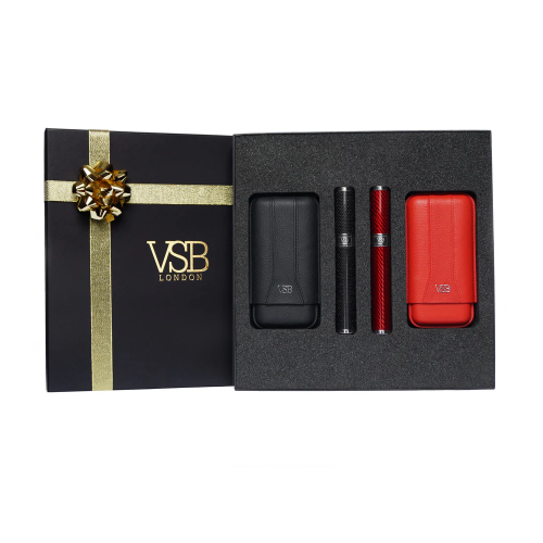 VSB London Black & Red Edition Gift Set