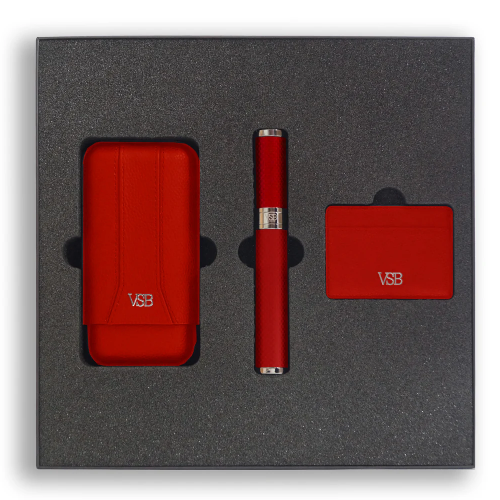 VSB London Red Edition Gift Set