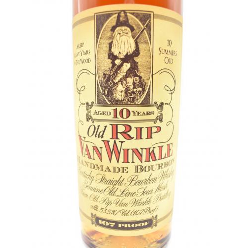 Old Rip Van Winkle 10 Year Old 107 Proof Bourbon - 70cl 53.5%
