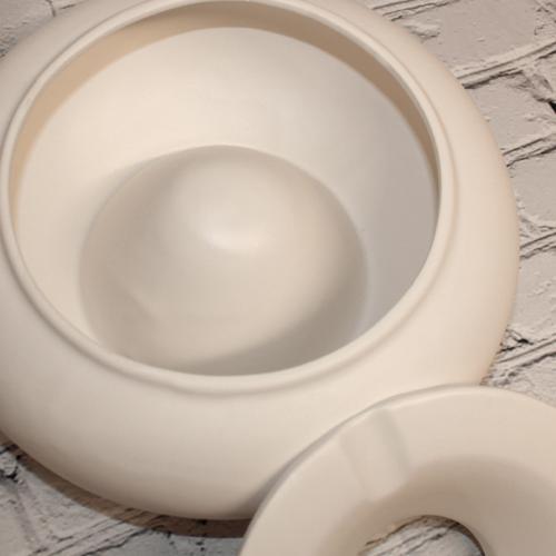 Ceramic Cigar Ashtray - Handmade By Val Pottery - White - Large Ceramic Cigar Ashtray - Handmade By Val Pottery - White - Large