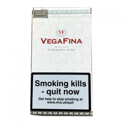 VegaFina Classic Robusto Tubos Cigar - Pack of 3
