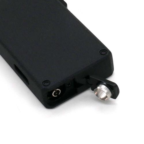 Vertigo by Lotus Drone Double Jet Flame Lighter With Punch Cutter - Black (End of Line)