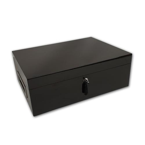 Villa Spa  - C.Gars Ltd 25th Anniversary Seleccion Orchant Humidor - 200 cigars capacity &Acirc;� Black Finish
