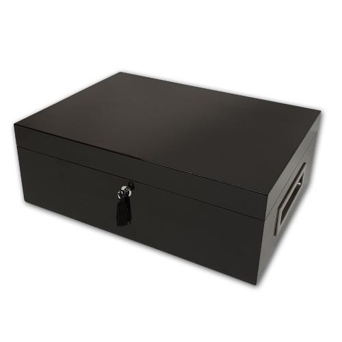 Villa Spa  - C.Gars Ltd 25th Anniversary Seleccion Orchant Humidor - 200 cigars capacity &Acirc;� Black Finish