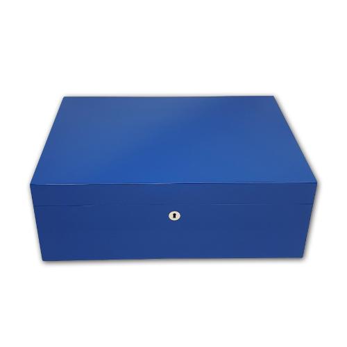 Villa Spa  - C.Gars Ltd 25th Anniversary Seleccion Orchant Humidor - 200 cigars capacity &Acirc;� Blue