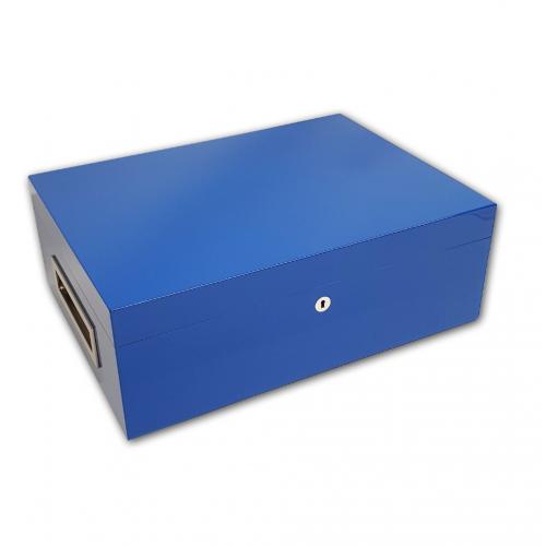 Villa Spa  - C.Gars Ltd 25th Anniversary Seleccion Orchant Humidor - 200 cigars capacity &Acirc;� Blue