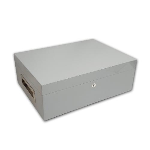 Villa Spa  - C.Gars Ltd 25th Anniversary Seleccion Orchant Humidor - 200 cigars capacity &Acirc;� Silver Grey