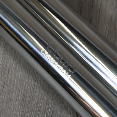C.Gars Ltd Stainless Steel Double Cigar Tube Case