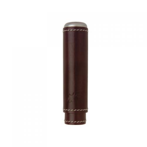 Xikar Envoy Single Cigar Crush Proof Case Cognac